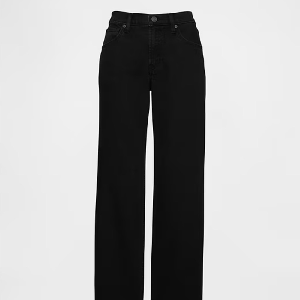 GAP Women's 90’s Loose Black Jeans